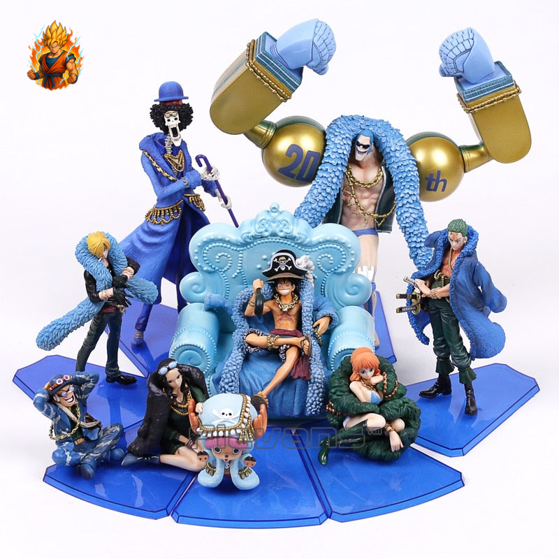 Figurine de Luffy pour le 20ème anniversaire de One Piece (15 cm)