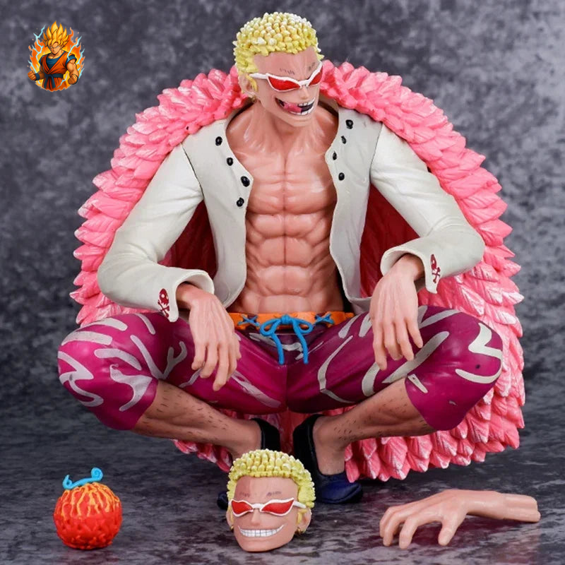 Figurine de Doflamingo de One Piece avec son Fruit du Démon