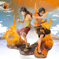 Figurine Luffy & Ace — One Piece