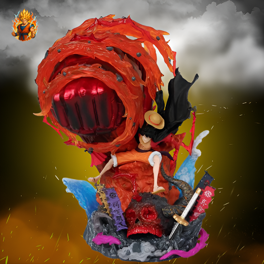 Figurine One Piece Luffy Big Karma Fire