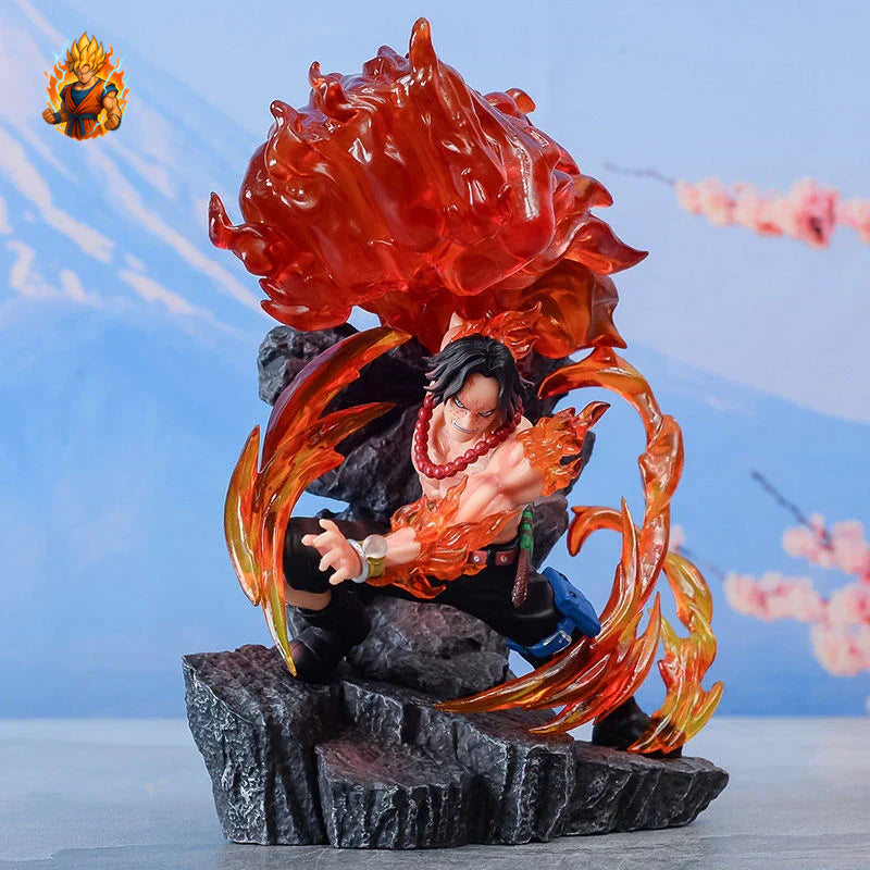 Figurine One Piece Ace aux Poings de Feu