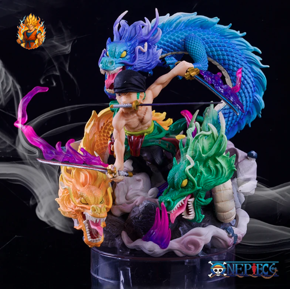 Figurine One Piece Zoro 3 Dragons