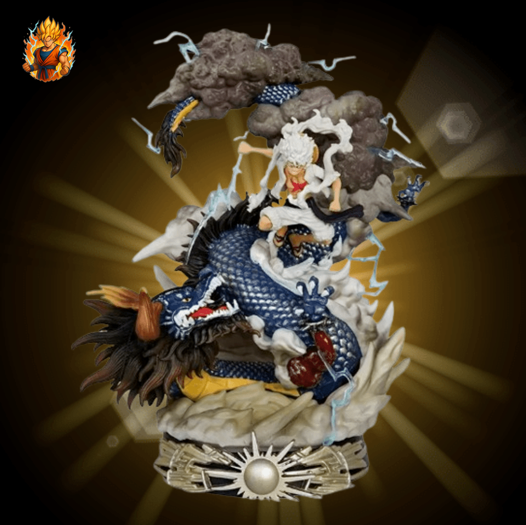 Figurine One Piece Luffy Gear 5 VS Kaido