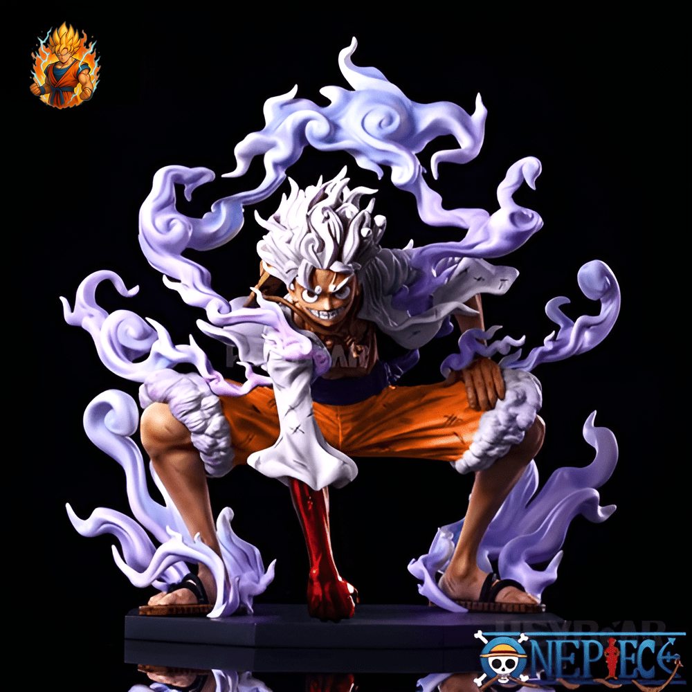 Figurine One Piece Luffy Gear 5 prête