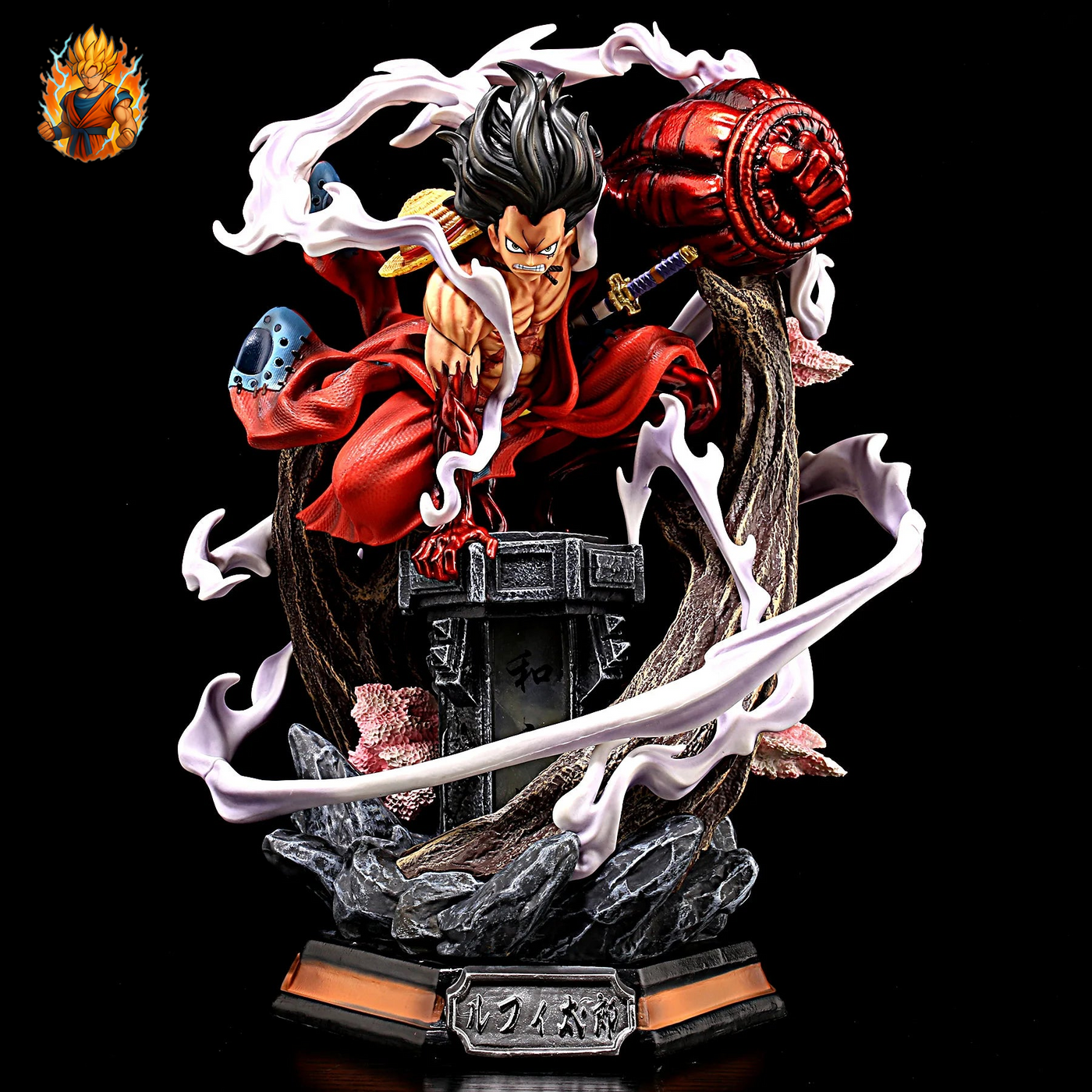 Figurine de Luffy à Wano de One Piece