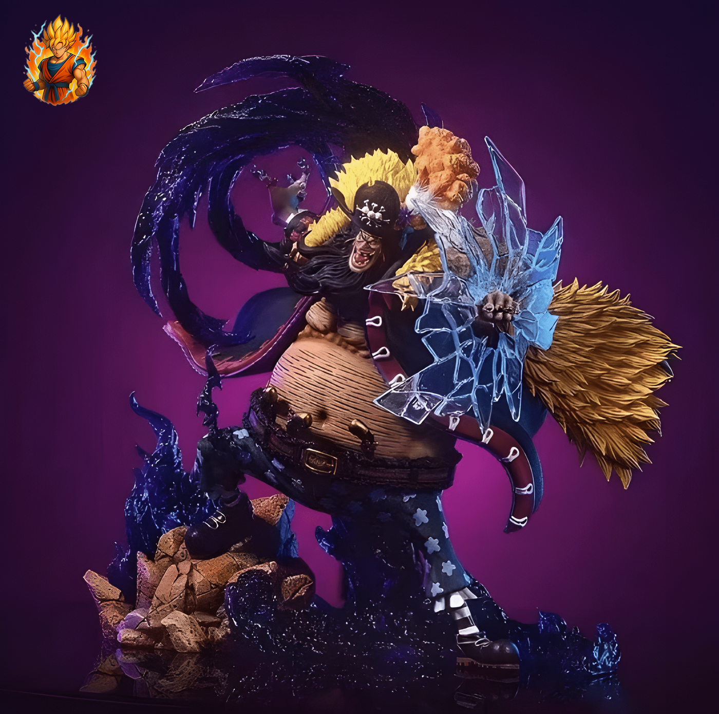 Figurine de Barbe Noire de One Piece