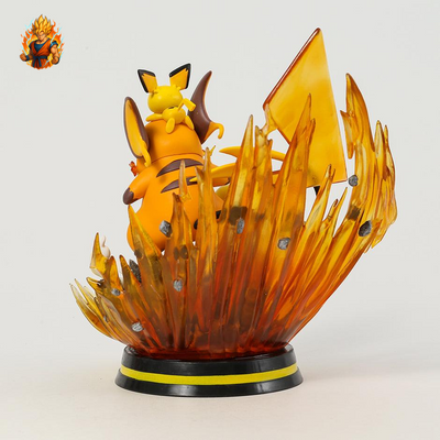 Figurine Pokémon - Évolution de Raichu