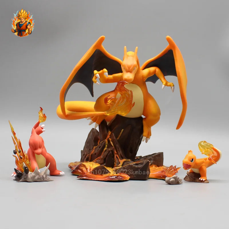 Pokémon Figurine - Charizard Evolution