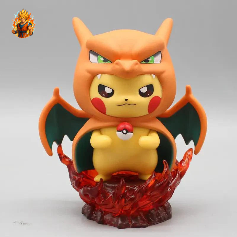 Pokémon Figurine - Pikachu Cosplay Gengar & Charizard