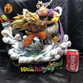 Figurine collection Goku SSJ3 vs Majin Buu — Dragon Ball Z