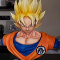 Figurine Buste de Goku de collection — Dragon Ball Z