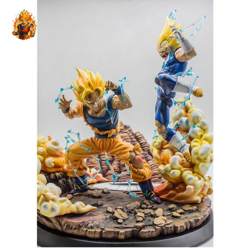 Vegeta vs Goku Figurine de collection