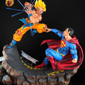 Figurine collection Goku vs Superman — Dragon Ball Z