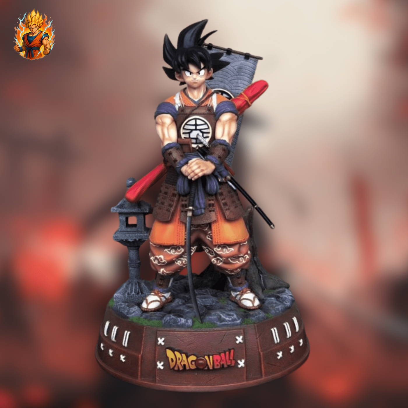 Figurine de collection Samurai Goku