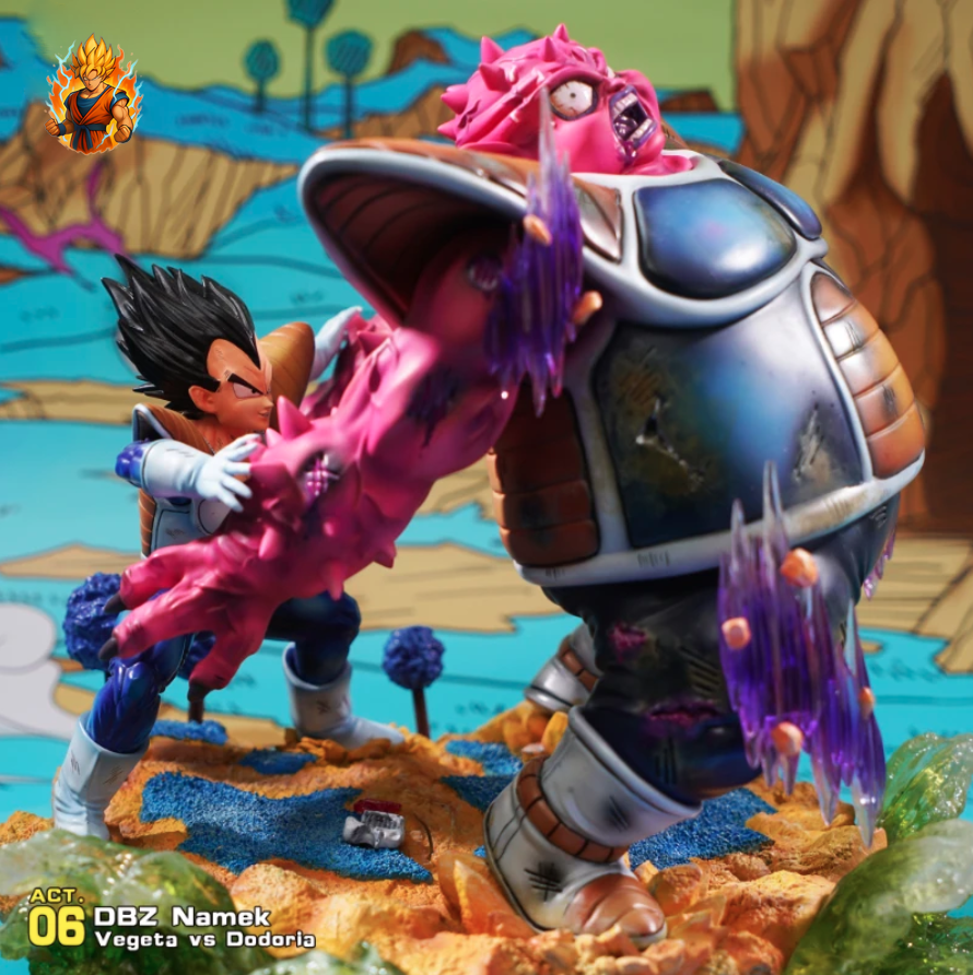 Dragon Ball Vegeta Vs Dodoria Figurine à collectionner