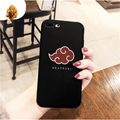 Coque iPhone pour avec emblème Akatsuki — Naruto Shippuden