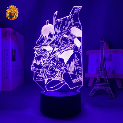 Chainsaw Man LED lampe pistolet démoniaque
