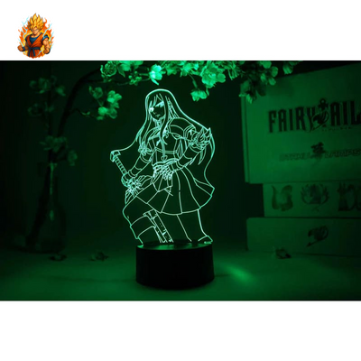 Erza Ritter lampe LED - Fairy Tail lampe