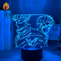 Lampe LED Gojo et Sukuna — Jujutsu Kaisen