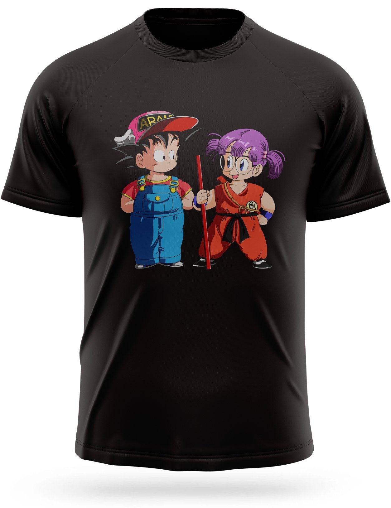 Camiseta Dragon Ball Goku y Arale