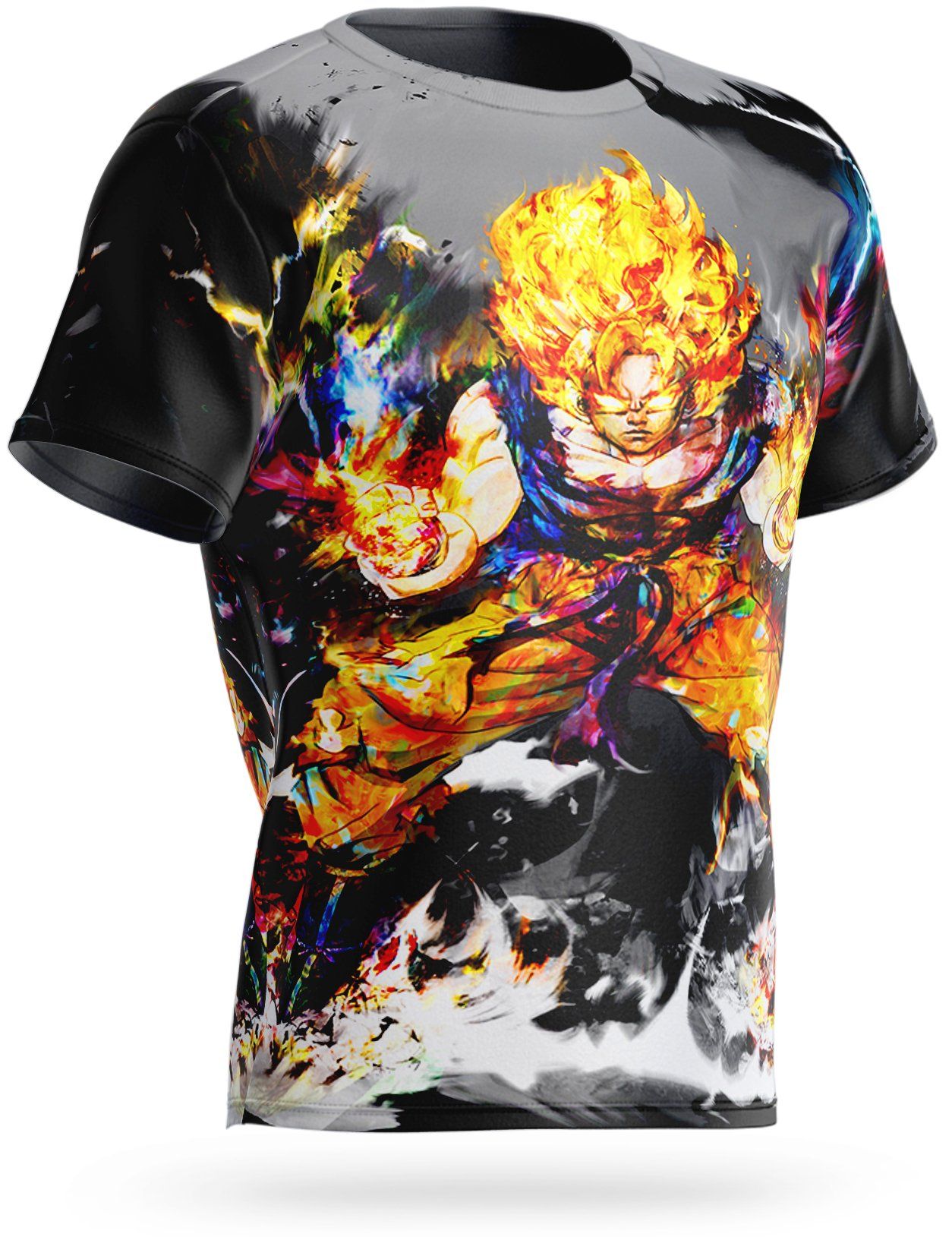 T-Shirt Dragon Ball Z Goku Rage Saiyan