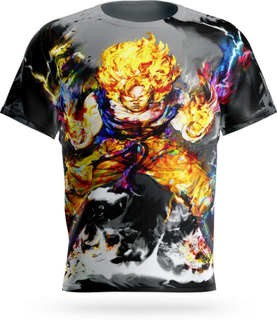 T-Shirt Dragon Ball Z Goku Rage Saiyan