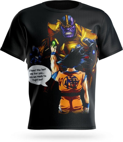 Camiseta Dragon Ball Goku vs Thanos