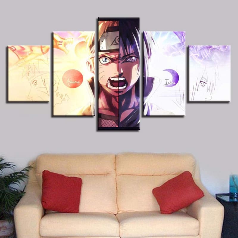 Naruto- und Sasuke-Gemälde – Naruto Shippuden™
