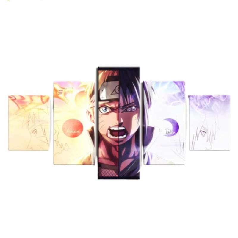 Naruto- und Sasuke-Gemälde – Naruto Shippuden™