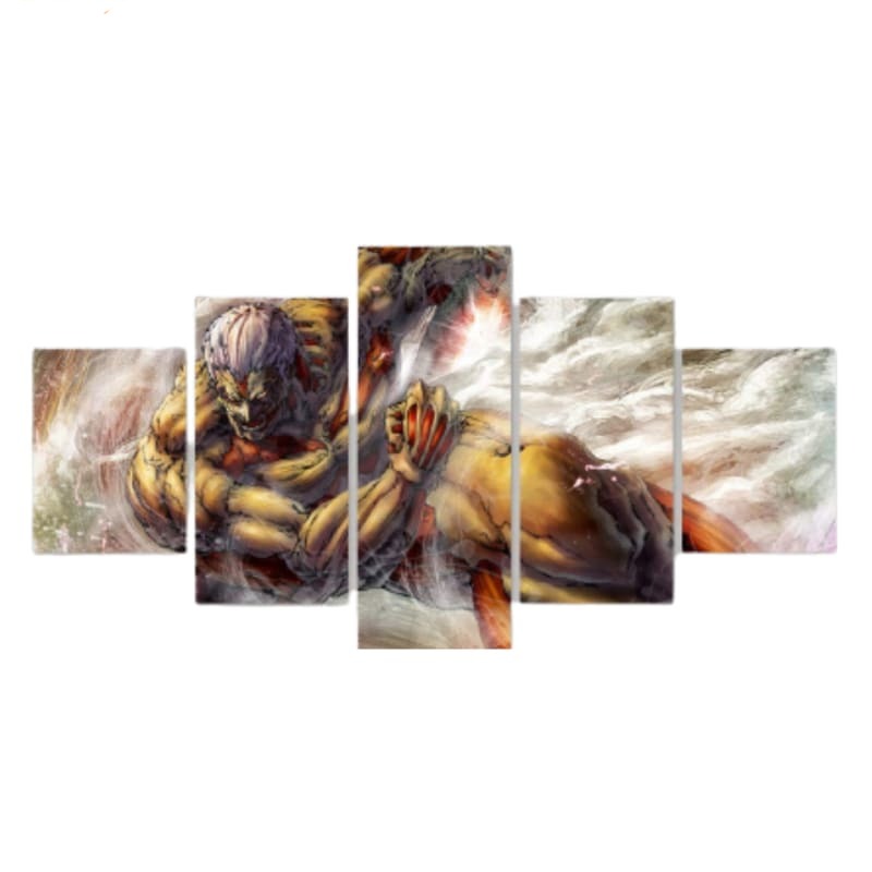 Reiner Braun Gemälde „Titan Battleship“ – Angriff auf Titan™