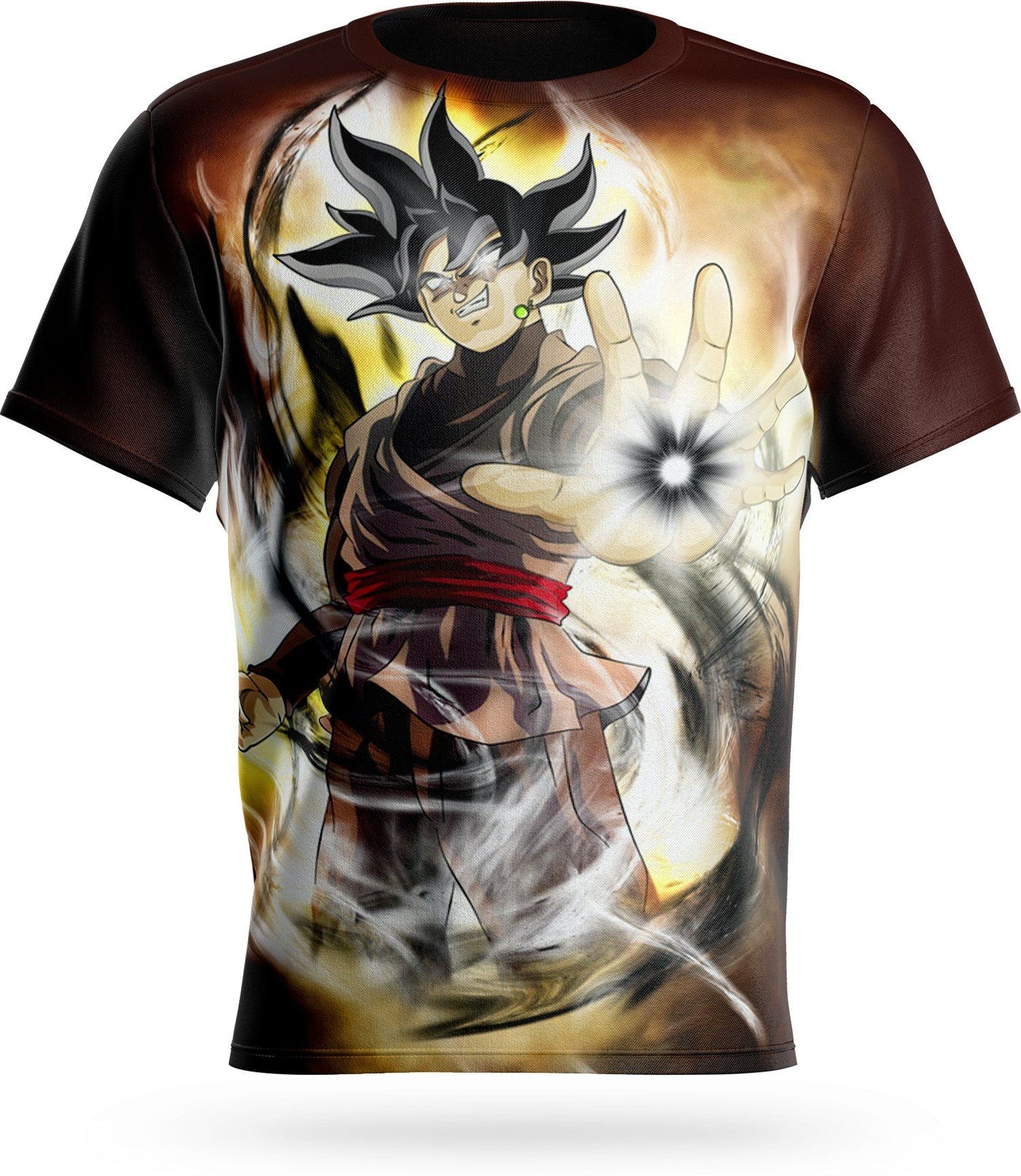 Dragon Ball Super Goku Camiseta Destrucción Negra