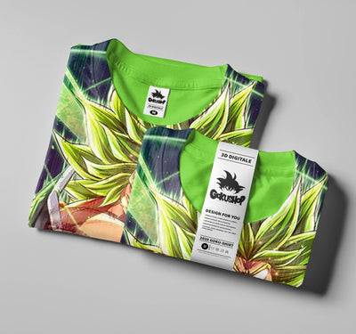 T-Shirt Dragon Ball Super Broly Incontrôlable