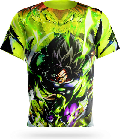 T-Shirt Dragon Ball Super Broly Saiyan Légendaire