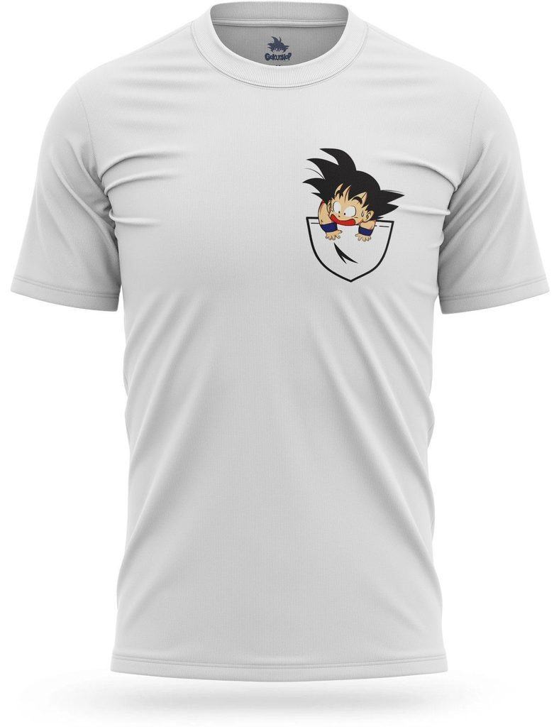 T-Shirt Dragon Ball Z Goku Pocket