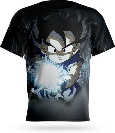 Camiseta Dragon Ball Goku Pequeño Kamehameha