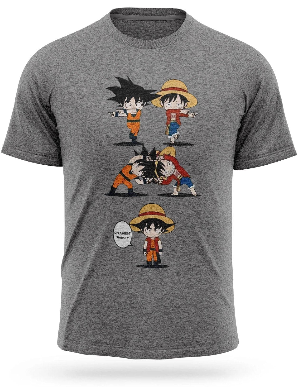 T-Shirt Dragon Ball Z Fusion Goku Luffy