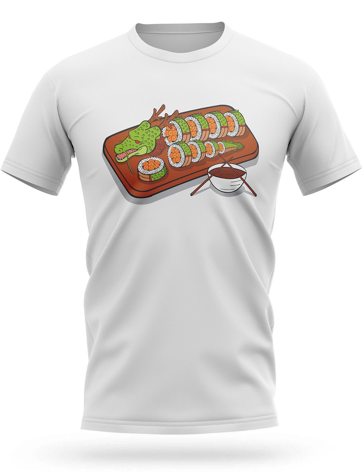 Dragon Ball Z Dragón Shenron Sushi Camiseta