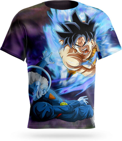 T-Shirt Dragon Ball Super Goku vs Grand Prêtre