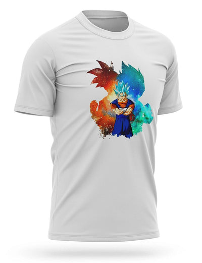 Camiseta Dragon Ball Super Fusion Vegetto SSJ Azul