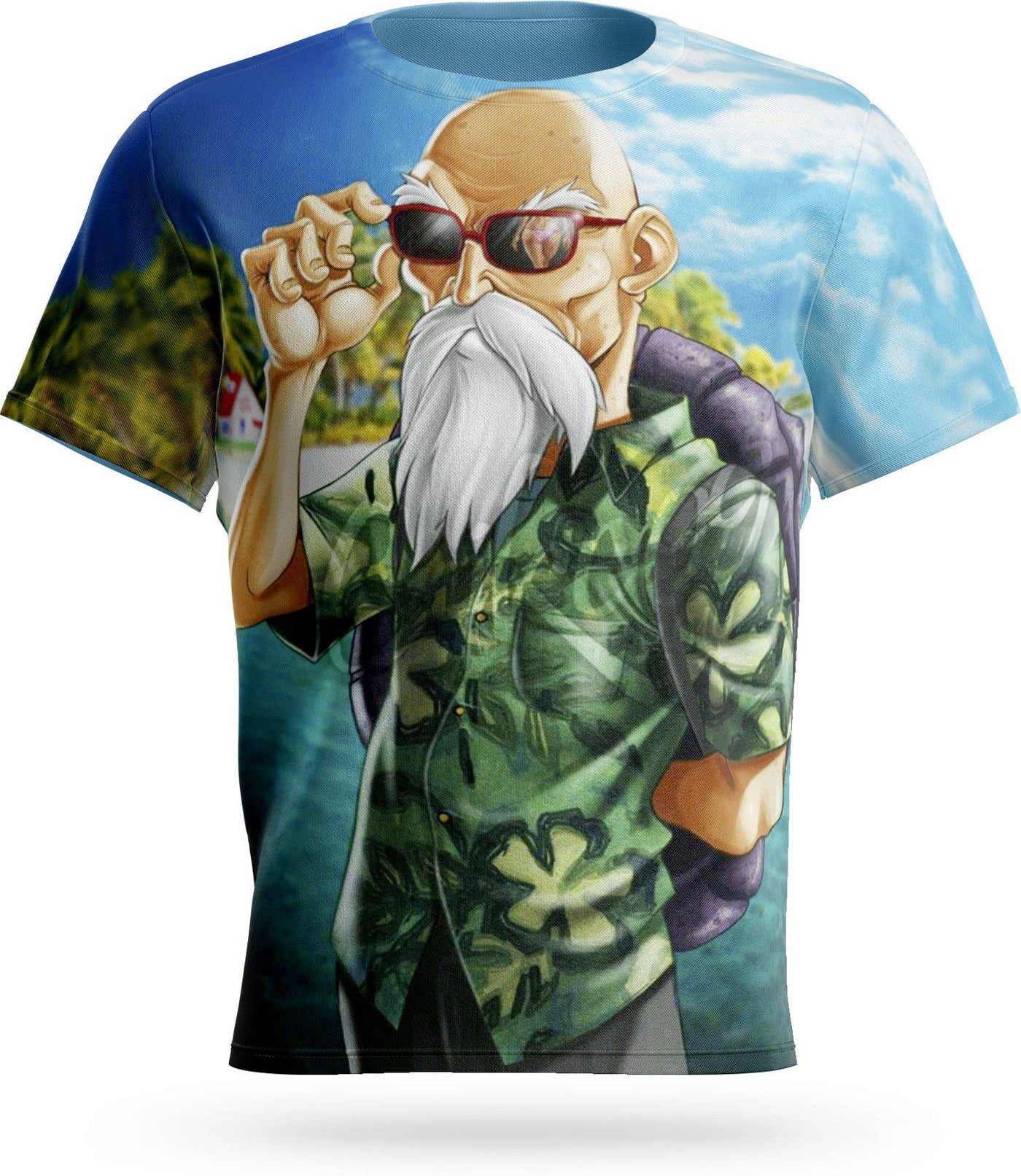 Dragon Ball Impresionante Tortuga Camiseta