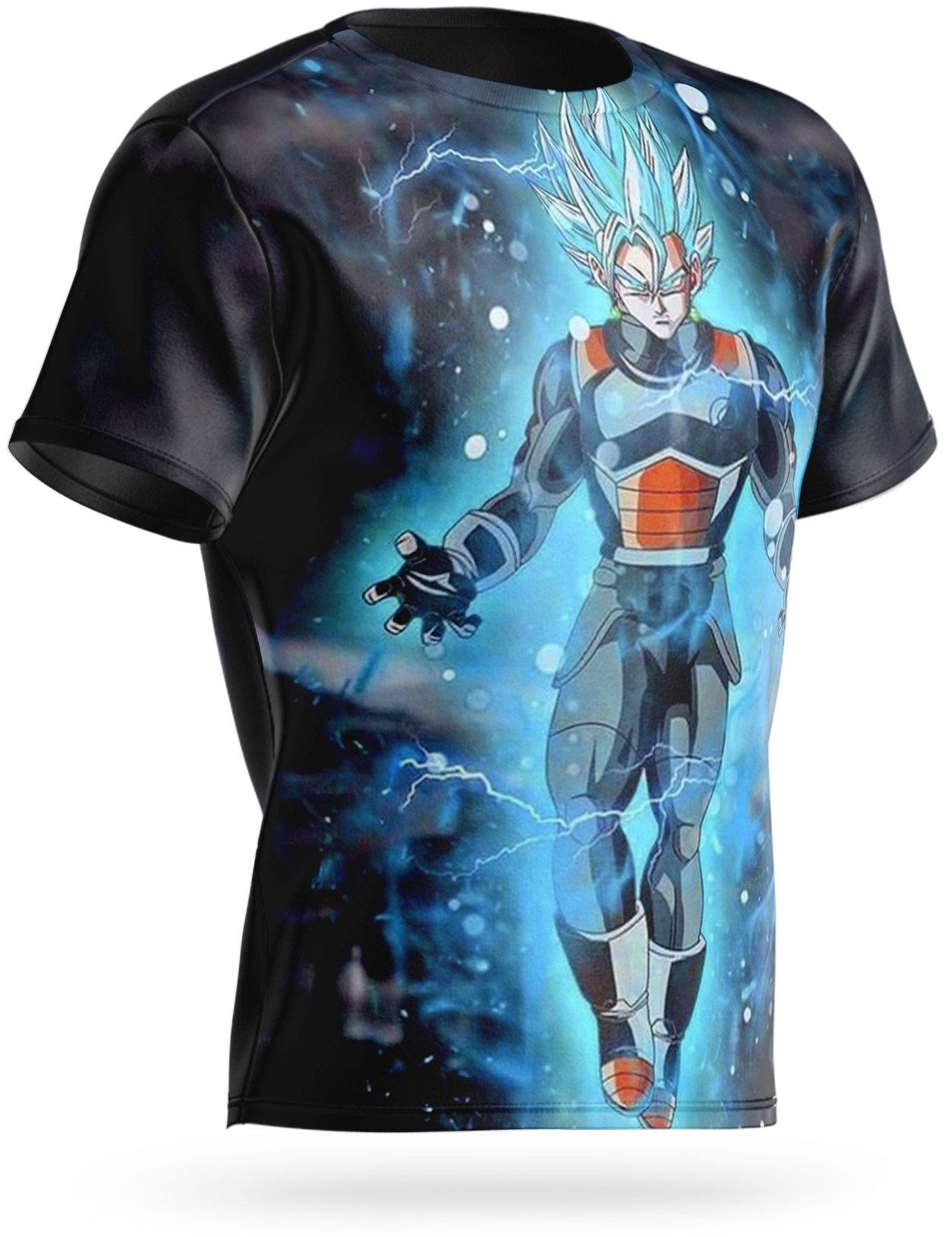 Dragon Ball Vegeto Super Saiyajin Blaues T-Shirt