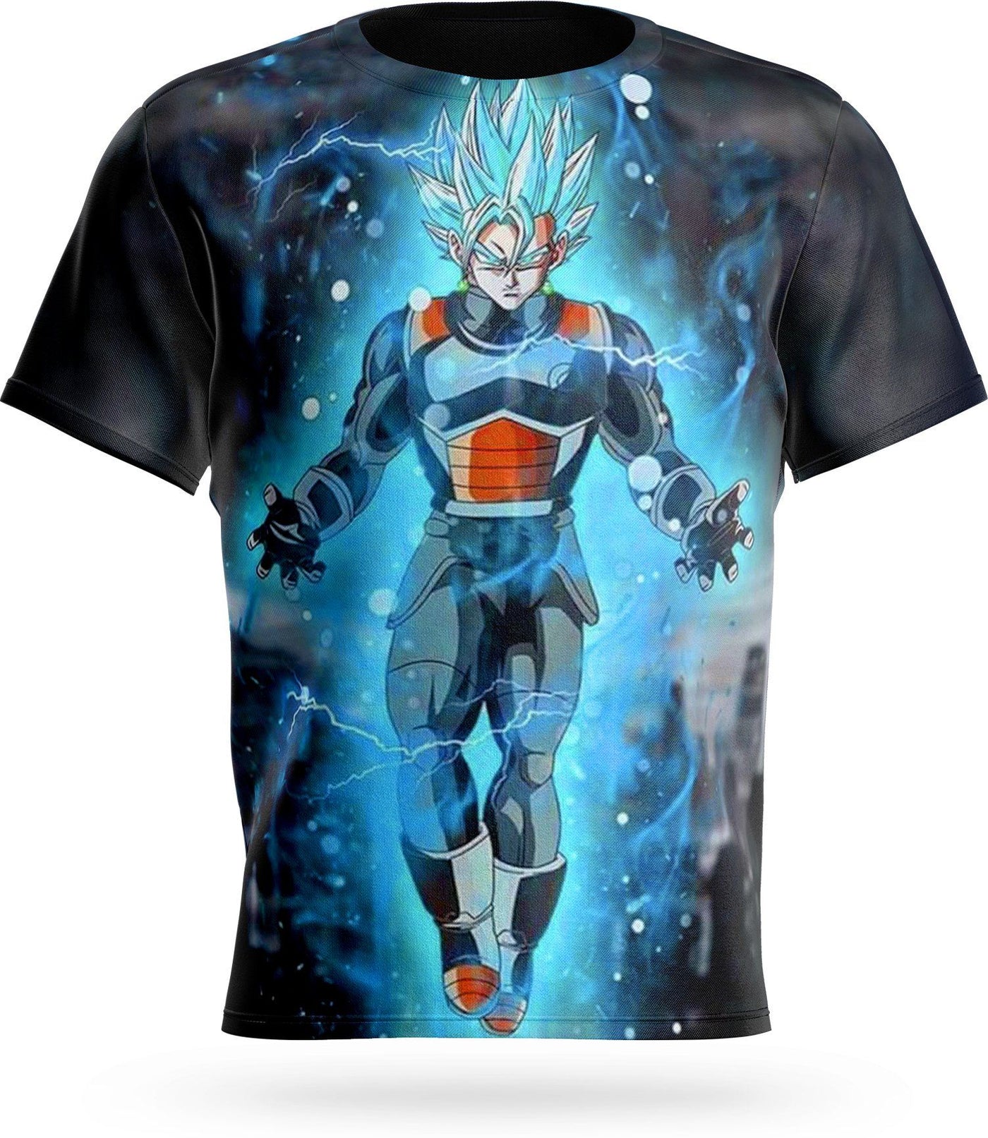 Dragon Ball Vegeto Super Saiyajin Blaues T-Shirt