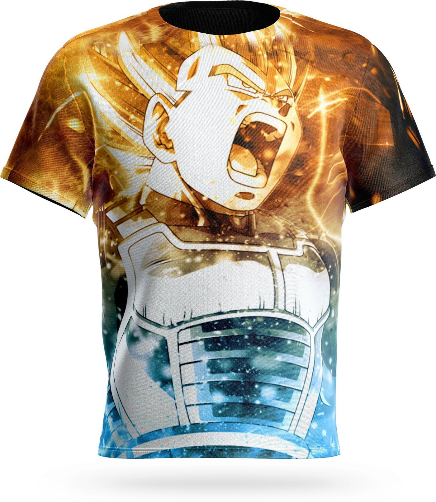 T-Shirt Dragon Ball Super Vegeta Rage Saiyan