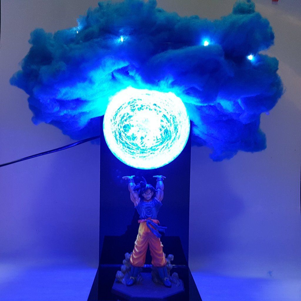 Dragon Ball Z Goku Genkidama Lámpara Nube