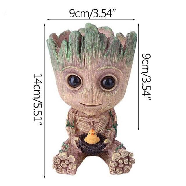 Figurine Groot Les Gardiens de la Galaxie Vol 2 Taille Réelle (26cm)  Merchandise