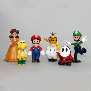 6 Figurines Mario - Lot 3