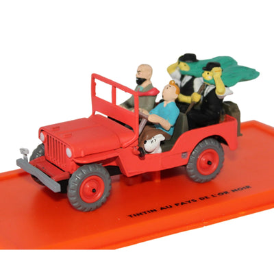Figurine Tintin Voiture