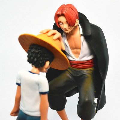 Figura Red Shanks con Monkey D Luffy - One Piece™
