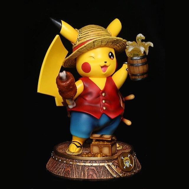 Figurine Pokemon - Pikachu Luffy