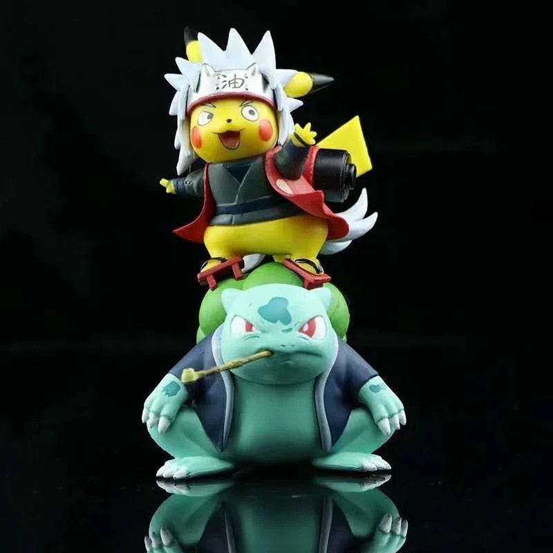 Figura Pokémon Pikachu Naruto Jiraiya